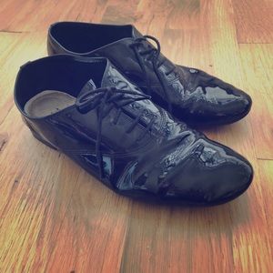 Repetto Zizi Patent Lace Up Shoe